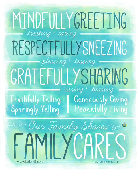 Family Cares- Green
