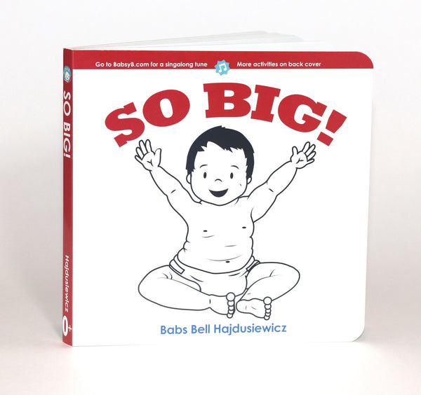 Babsy B Board Book Series - 8 Books & 8 Songs  (Ages 0 - 3+)