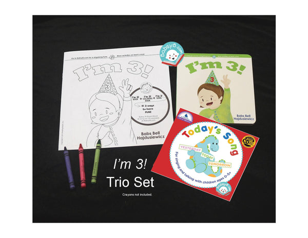 I'm 3! Trio Set