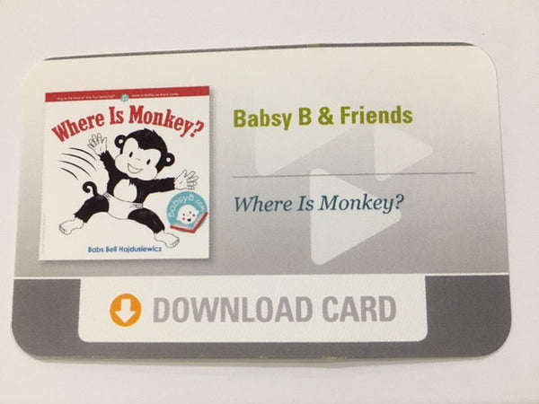 Where Is Monkey? - Duo Set: Board Book & Song (age 0+)