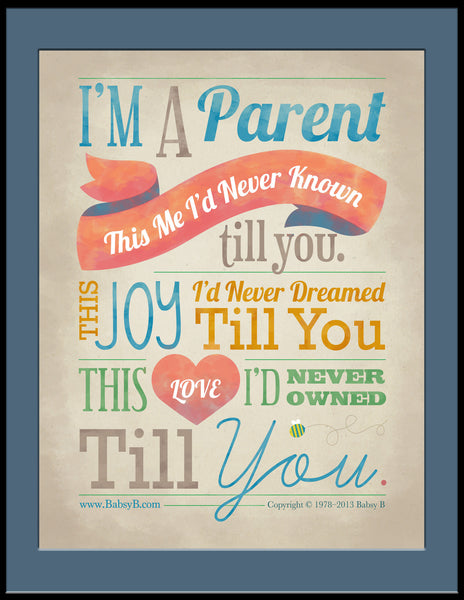 I'm A Parent - Poster