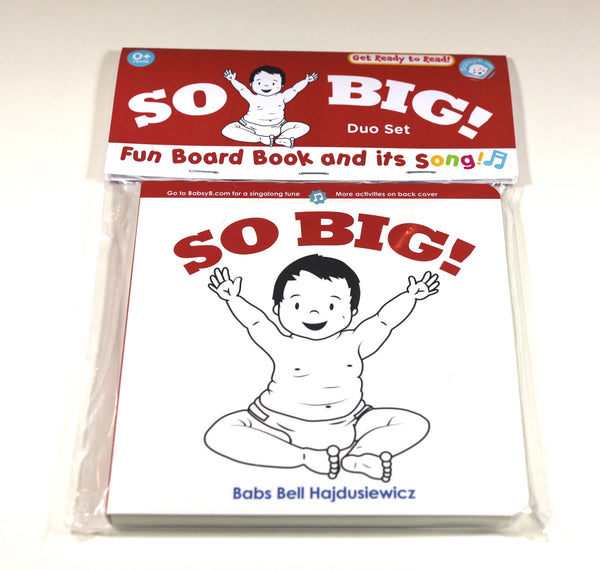 SO BIG!  - Duo Set: Board Book & Song (age 0+)