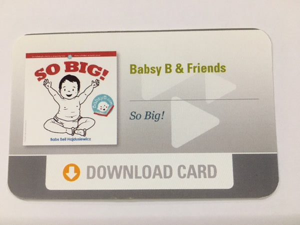 SO BIG!  - Duo Set: Board Book & Song (age 0+)