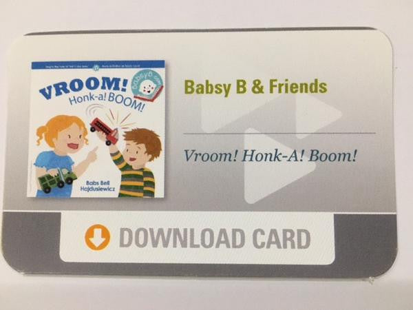 “VROOM! Honk-a! BOOM!” Download Card
