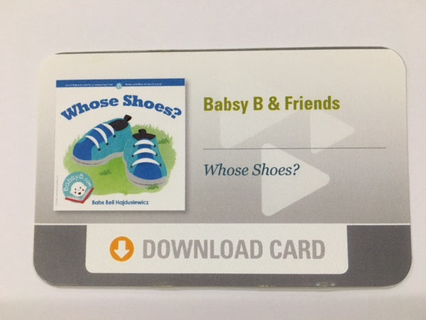 Whose Shoes? - Duo Set: Board Book & Song (age 2+)