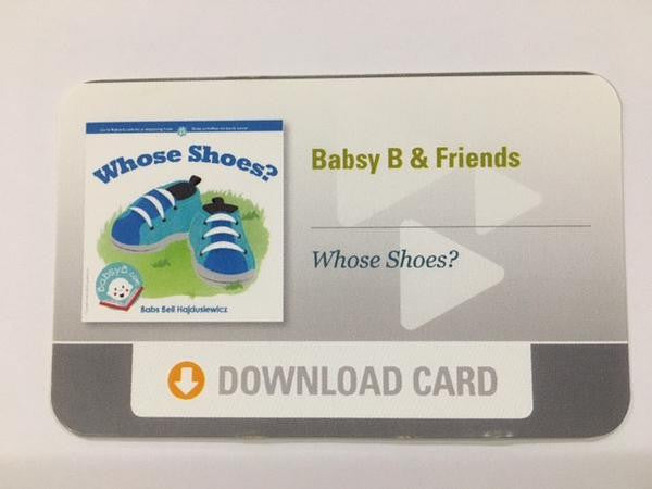 “Whose Shoes?” Download Card