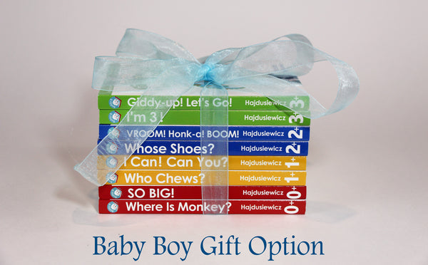 Babsy B Board Book Series - 8 Books & 8 Songs  (Ages 0 - 3+)
