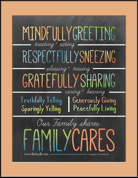 Family Cares - Poster