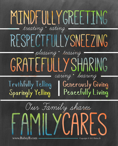 Family Cares- Rainbow