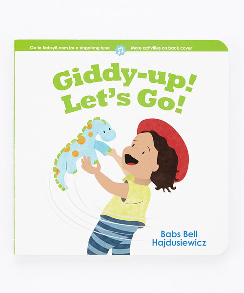Giddy-up! Let’s Go! - Duo Set: Board Book  & Song (age 3+)