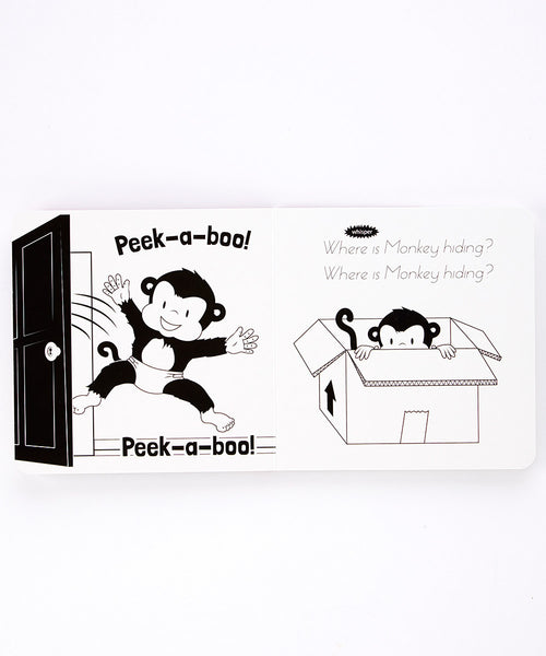 Where Is Monkey? - Duo Set: Board Book & Song (age 0+)
