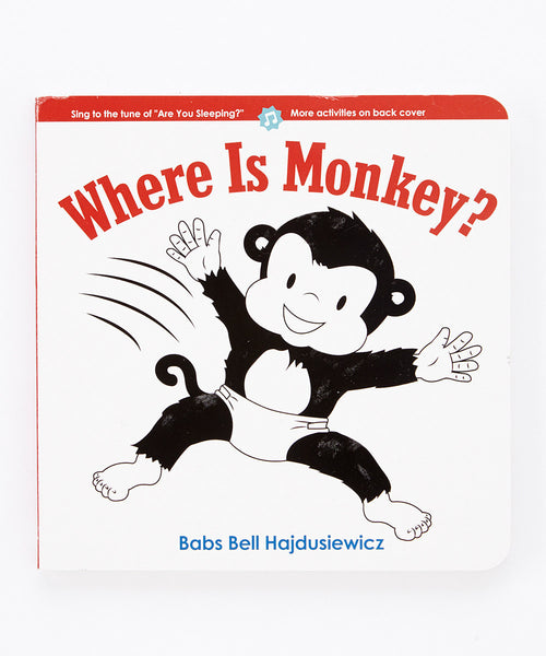 Where Is Monkey? - Duo Set: Board Book & Song (age 0+)