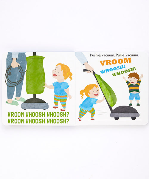 VROOM! Honk-a! BOOM!  - Duo Set: Board Book & Song (age 2+)