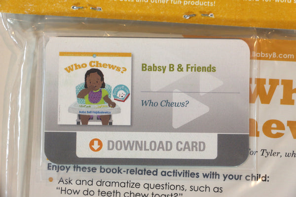 Who Chews? – Duo Set: Board Book & Song (age 1+)