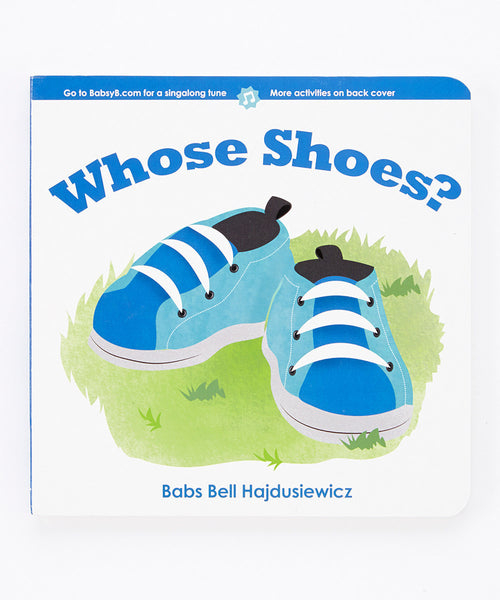 Whose Shoes? - Duo Set: Board Book & Song (age 2+)